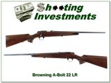 Browning A-Bolt 22 LR - 1 of 4