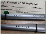 Kimber 82 Classic Kimber of Oregon 22LR NIB! 2 consecutive serial numbers! - 4 of 4
