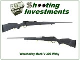 Weatherby Mark V Ultralight 300 Wthy as new! - 1 of 4