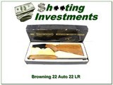 Browning 22 Auto 67 Belgium blond in box! - 1 of 4