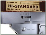 High Standard Hi-Standard Model GD 2-barrel set in box 22 LR as new - 4 of 4