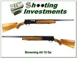 Browning A5 70 Belgium Light 12 26in IC Blond looks new! - 1 of 4