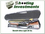 Benelli Ultra-Light 20 Gauge like new in case 24in - 1 of 4
