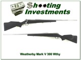 Weatherby Mark V Stainless 300 Wty Mag 26in near new - 1 of 4