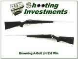 Browning A-Bolt LH Stainless Stalker in 338 Win Mag Exc Cond! - 1 of 4