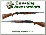 Browning Model 12 28 Ga in excellent as new condition! - 1 of 4