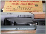 Ruger No.1 Tropical 458 Win early Red Pad unfired in box! - 4 of 4
