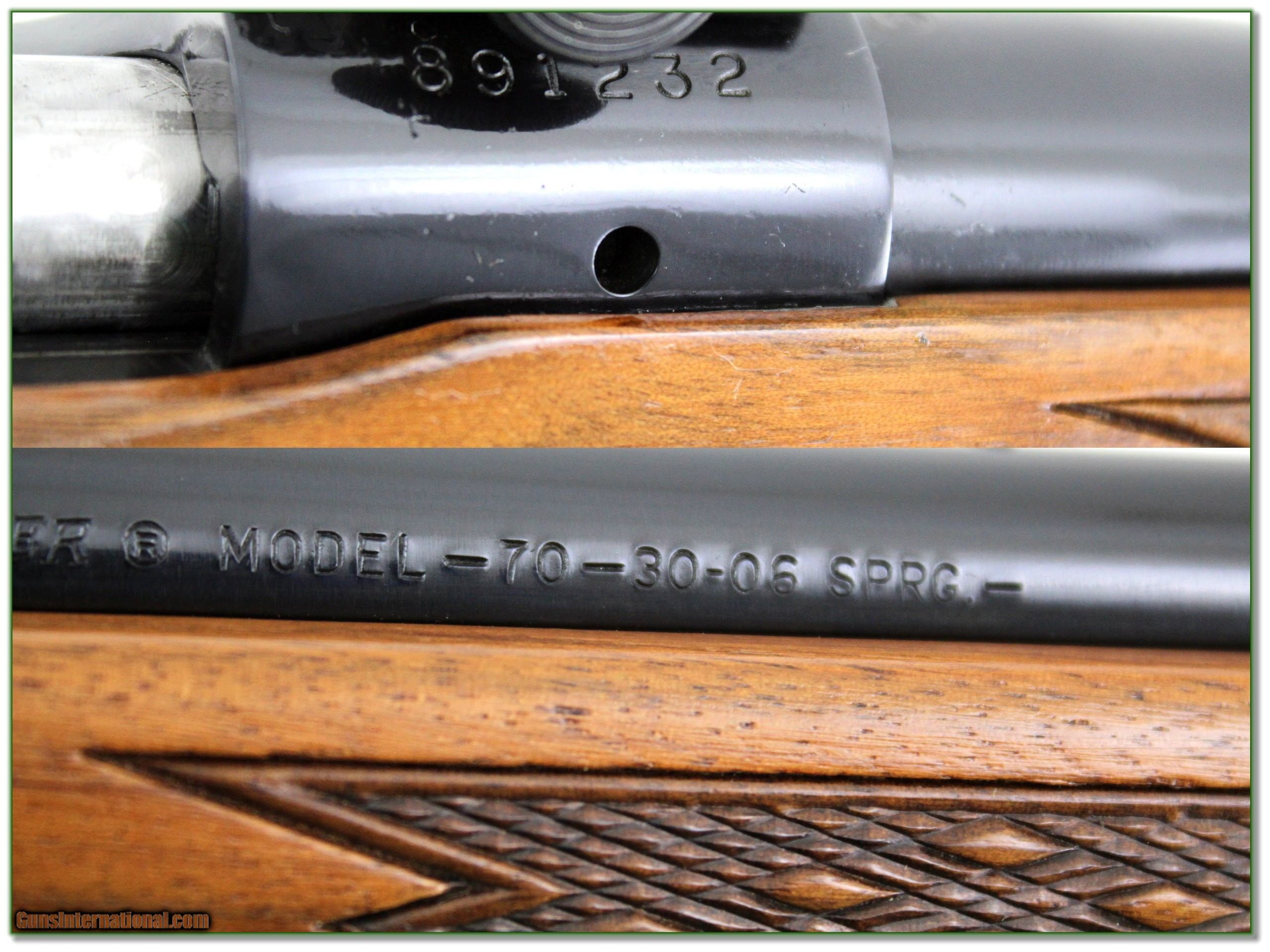 Winchester Model 70 New Haven made in 1968 3006 collector!