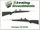 Remington 700 Stainless 338 Win Mag Exc Cond 22in big game gun - 1 of 4