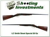 L.C. Smith Skeet Special rare 20 Ga made in 1934 - 1 of 4