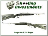Ruger No.1 All-Weather Stainless in 375 Ruger! - 1 of 4