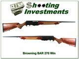Browning BAR Safari II 270 Win Like New! - 1 of 4