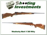 Weatherby Mark V Deluxe 300 Wthy Exc Cond! - 1 of 4