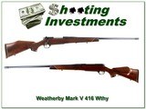 Weatherby Mark V Deluxe in 416 Wthy Mag - 1 of 4