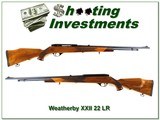 Weatherby Mark XXII 22 LR Tube feed honey blond! - 1 of 4