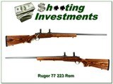 Ruger 77 All-Weather Stainless Laminate Varmint 223 Rem - 1 of 4