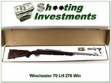 Winchester 70 Classic LH Stainless Walnut 270 BOSS NIB SUPER RARE! - 1 of 4