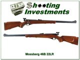 Mossberg 46B 46 B 22Target rifle Exc Cond