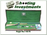 Ruger No. 1 Lyman Commemorative 45-70 with all shipping box! - 1 of 4