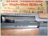 Ruger No. 1 Lyman Commemorative 45-70 with all shipping box! - 4 of 4