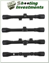 Weatherby XXII 4X 22 Rimfire rifle scope exc collector cond - 1 of 1