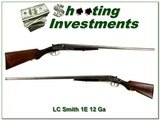 LC Smith 1E 12 Ga 30in barrels - 1 of 4