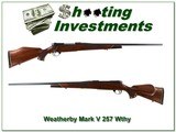 Weatherby Mark V Deluxe 257 Wthy Mag Exc Cond! - 1 of 4
