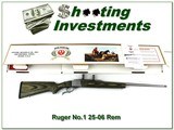 Ruger No.1 Stainless All-weather 25-06 like new in box! - 1 of 4