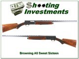 Browning A5 1953 Belgium made A5 Sweet Sixteen collector! - 1 of 4