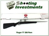 Ruger 77 Mark II stainless all-weather 260 Rem in the box! - 1 of 4