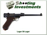 DWM 1915 Artillery Luger 7.65 30 Luger Exc Cond! - 1 of 4