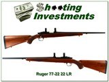 Ruger 77-22 22LR Exc Cond! - 1 of 4