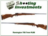 Remington 700 D-Grade Custom Shop 7mm RUM XXX Wood!