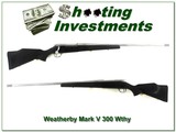 Weatherby Mark V Stainless Fluted 28in barrel with accubreak! - 1 of 4