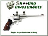 Ruger Super Redhawk Stainless 9.5in 44 Mag with rings - 1 of 4