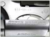 Ruger Super Redhawk Stainless 9.5in 44 Mag with rings - 4 of 4