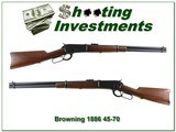 Browning 1886 45-70 MINT and unfired! - 1 of 4