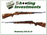 Weatherby Mark XXII Tube 22 Auto Exc Cond nice darker wood - 1 of 4