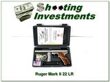 Ruger Mark II Target 6 7/8in Slap factory rings and 2 mags - 1 of 4