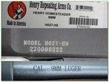 Henry Homesteader 9mm H027-H9 Homesteader NIB - 4 of 4