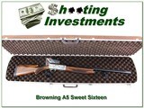 Browning A5 Ducks Unlimited Sweet Sixteen in case - 1 of 4