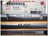 Ruger 77 Magnum Safari early RSM 416 Rigby unfired in box! - 4 of 4