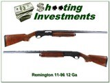 Remington 11-96 engraved 12 Ga Exc Cond looks new - 1 of 4