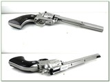 Ruger Single Six convertible 7.5in stainless as new in case - 3 of 4