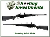 Browning A-Bolt 12 Ga 22in fully rifled Exc Cond! - 1 of 4