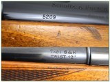 Schultz & Larsen Model 60 in 7x61 Sharpe & Hart /w dies, brass and ammo - 4 of 4