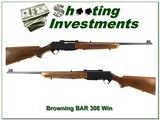 Browning BAR Grade II 71 Belgium made hard to find 308 Win! - 1 of 4