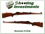 Winchester Model 70 Mannlicher 1968 rare factory made 30-06 - 1 of 4