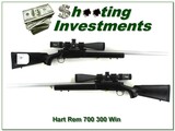 Remington 700 Custom 300 Win with 26in Hart bull barrel