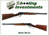 Marlin 39-A Mountie 1954 JM Marked Straight Stock 20in! - 1 of 4